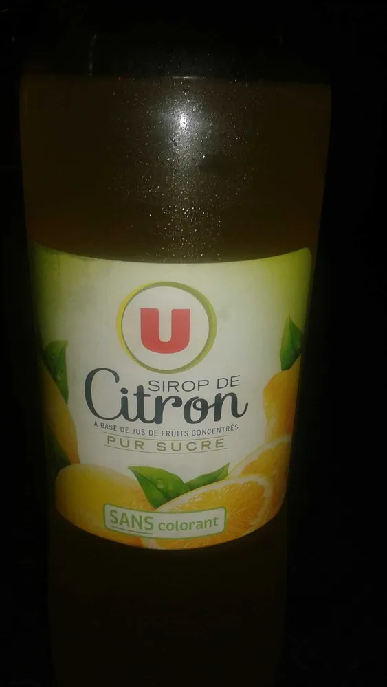 Sirop de citron