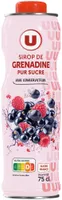 Sirop de grenadine bidon de 75cl