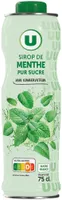 Sirop de menthe verte bidon de 75cl