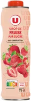 Sirop de fraise bidon de 75cl