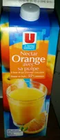 Nectar Orange avec sa pulpe