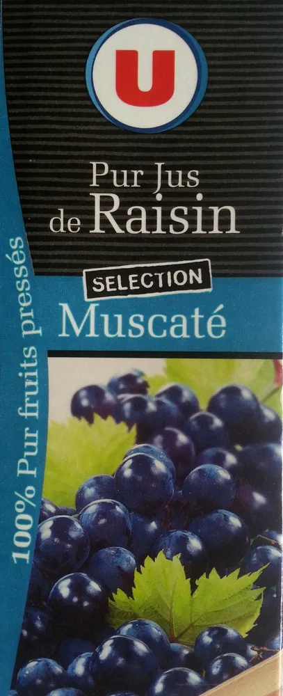 Pur jus de raisin Sélection Muscaté