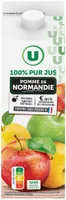 Pur jus de pomme de Normandie brique de 1l