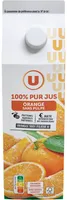 Pur jus orange sans pulpe, brique 2L