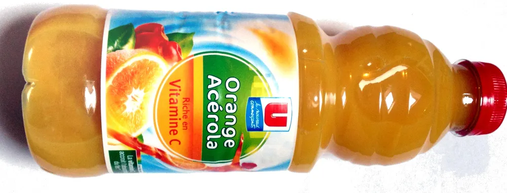 Orange, acérola
