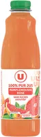 Pur jus de pamplemousse rose bouteille en plastique de 1l