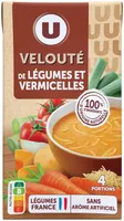 Soupe Velouté de légumes et vermicelles brique de 1litre