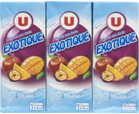 Boisson aux fruits non gazeuse à base de jus concentrés saveurexotique6x20cl