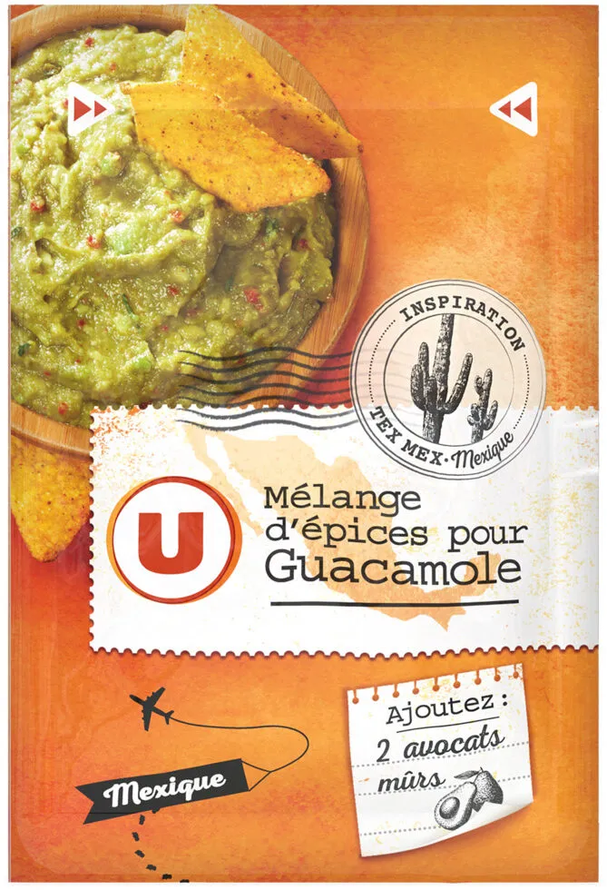 Mélanges épices pour guacamole sachet de 20g