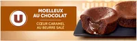 Moëlleux aux chocolat et caramel beurre salé paquet de 2x95g