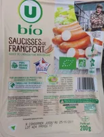Saucisses de francfort bio