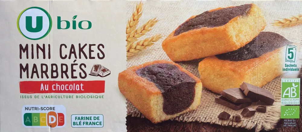 Mini Cakes marbrés au chocolat