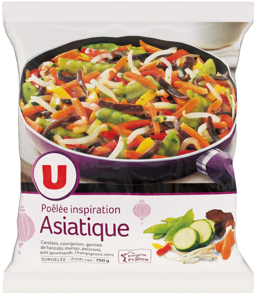 Poêlee asiatique 750g