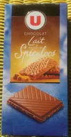 Chocolat Lait éclats de Spéculoos