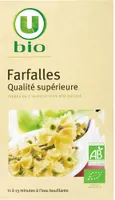 Pâte Farfalles blanches bio, 500g