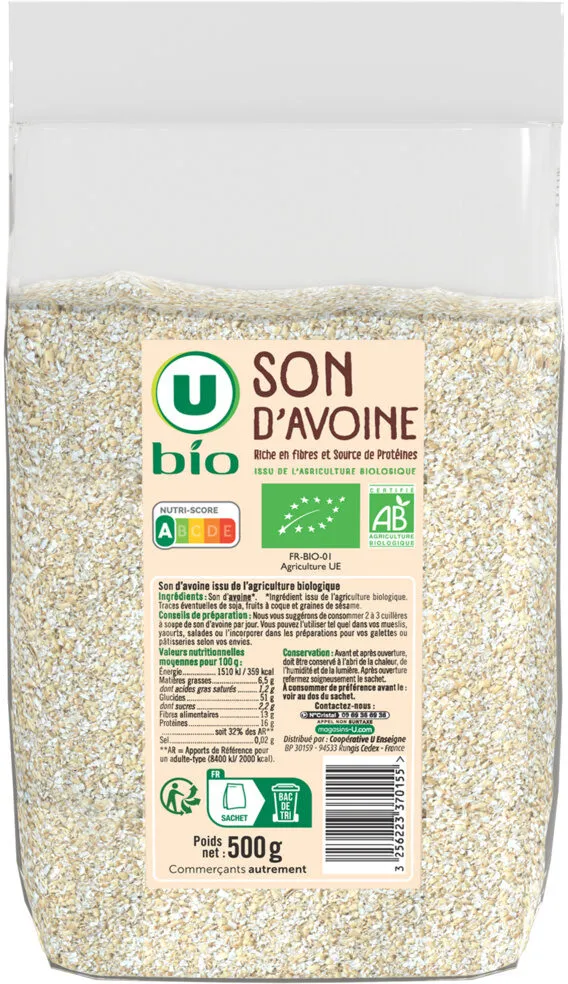 Son d'avoine 500g