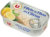 Filets de thon au citron