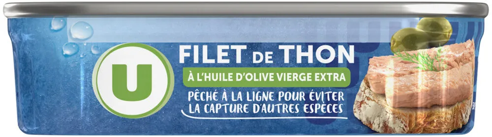 Filets de thon huile d'olive boîte de 115g