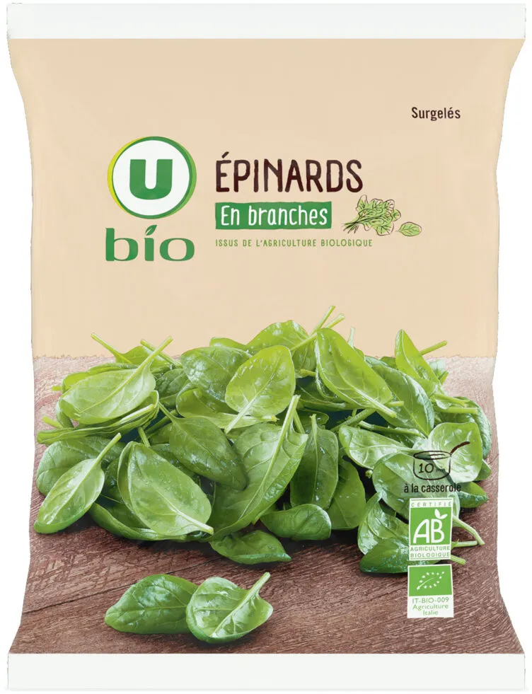 Epinards en branches 600g
