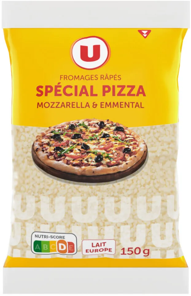 Mélange de fromages râpés Spécial pizza 25%MG - Sachet 150g