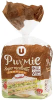 Pain de mie complet sans croûte en grandes tranches
