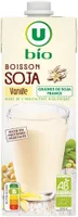 Boisson végétale soja à la vanille 1l