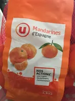 Mandarine nadorcott, calibre 3/4 catégorie 1