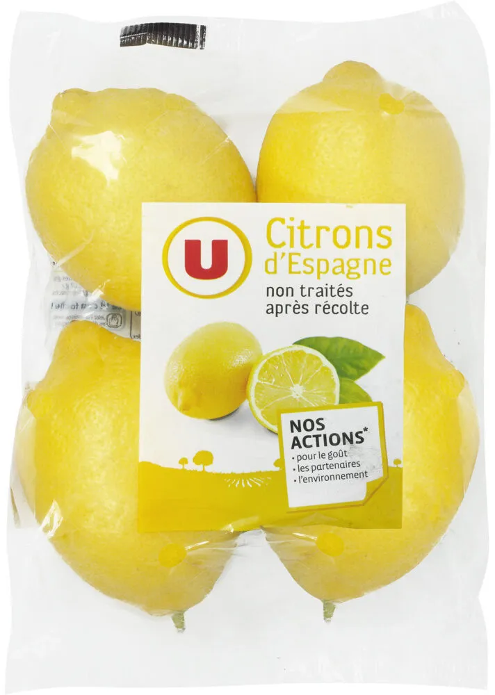 Citron jaune Primofiori - Filet 4 pièces