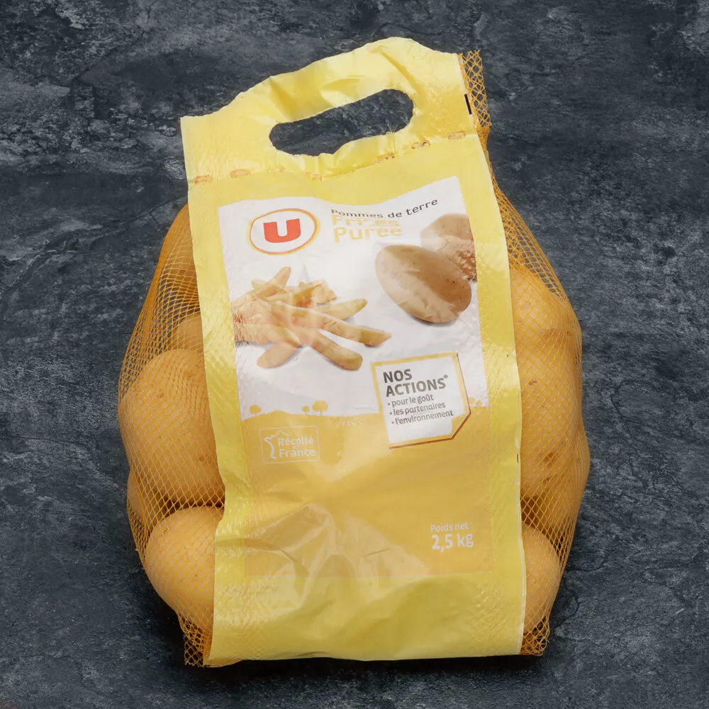 Pomme de terre Sirco, de consommation, calibre 50/75mm cat.1