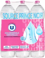 Eau minérale naturelle source prince noir pack 6x1,5L