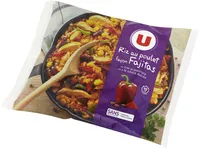Riz au poulet façon fajitas