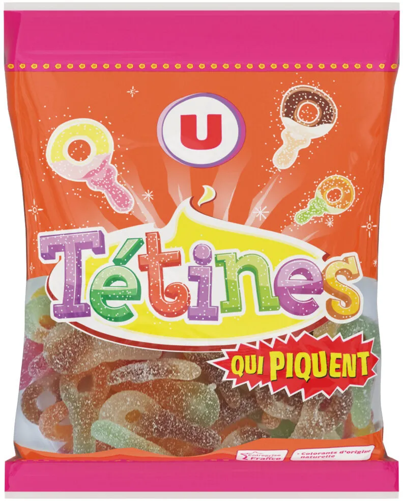 Confiserie tétines acides