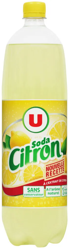 Soda saveur citron