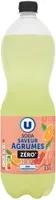 Boisson gazéifiée aromatisée agrumes avec édulcorant 1,5L