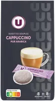 Café dosettes CAPPUCCINO PUR ARABICA - x16