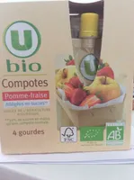 Compote pomme fraise