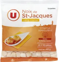 Noix de Saint Jacques-pétoncle-sans corail 400g