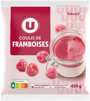 Coulis de framboise 8 à 10 parts, 450g