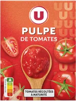 Pulpe de Tomates spécial mijotés finement concassé paquet de 390g
