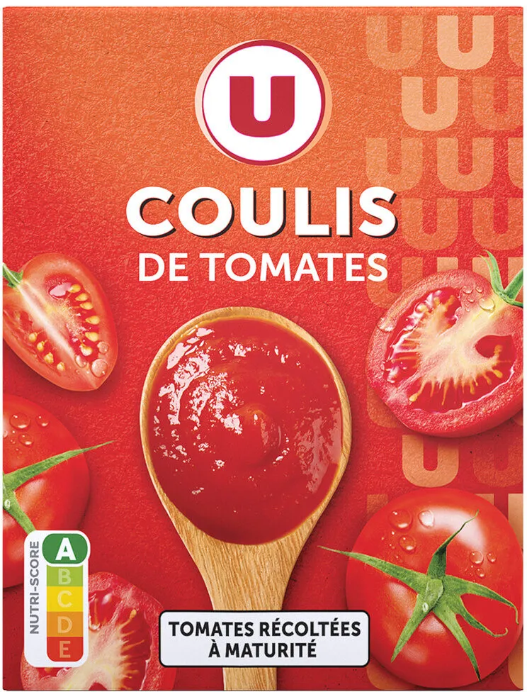 Pulpe de Tomates spécial sauce coulis boîte de 390g