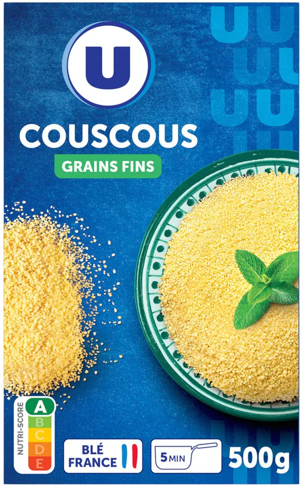 Couscous grains fins étui de 500g