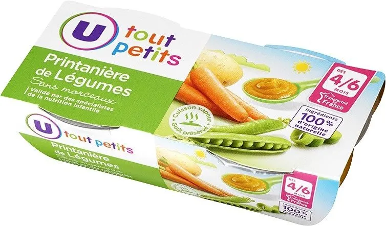 Bols printanière de légumes 4/6mois