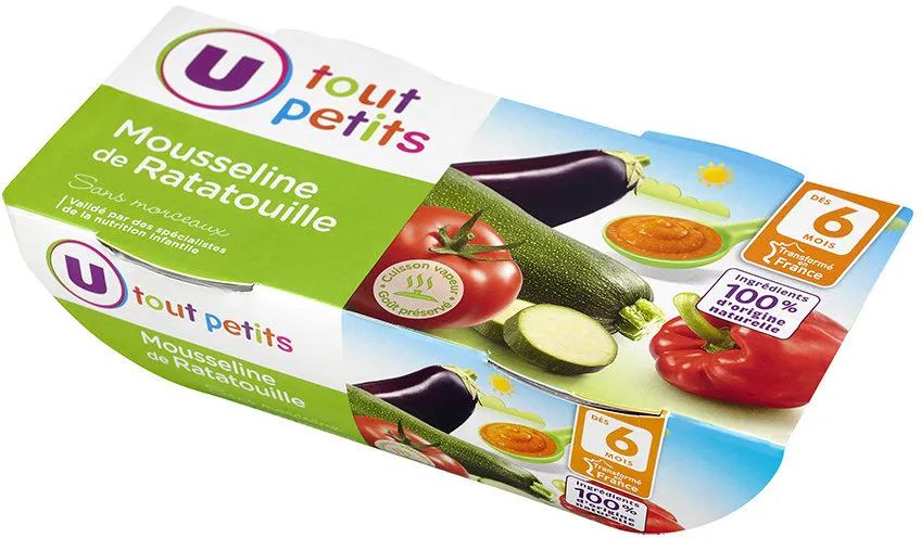 Bols mousseline de ratouille