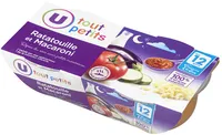 Bols soir ratatouille macaroni