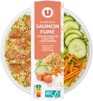Salade bowl saumon fumé