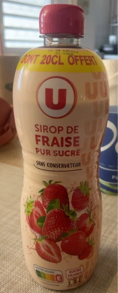 Sirop de Fraise