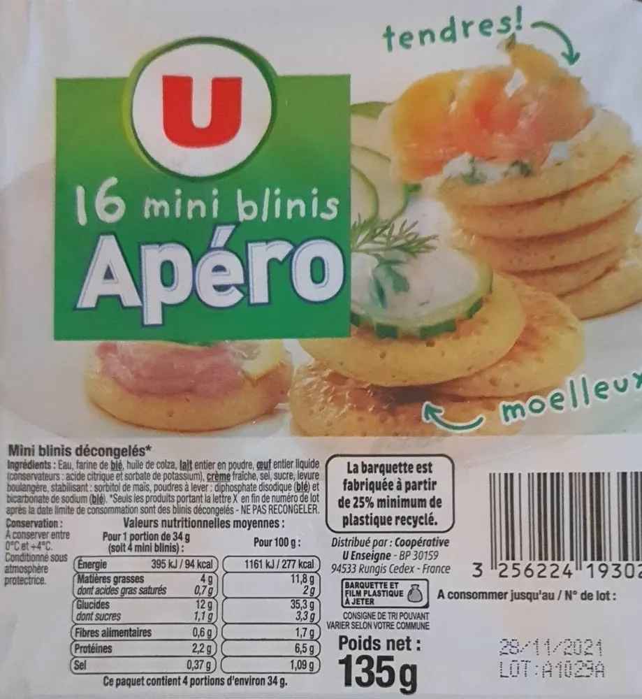Mini blinis