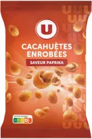 Cacahuètes enrobées goût paprika sachet de 150g
