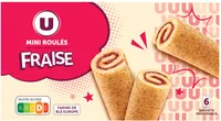Gâteau Mini roulé fraise 150g