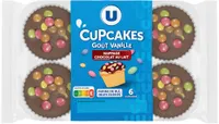 Cupcakes vanille nappé goût chocolat paquet de 240g